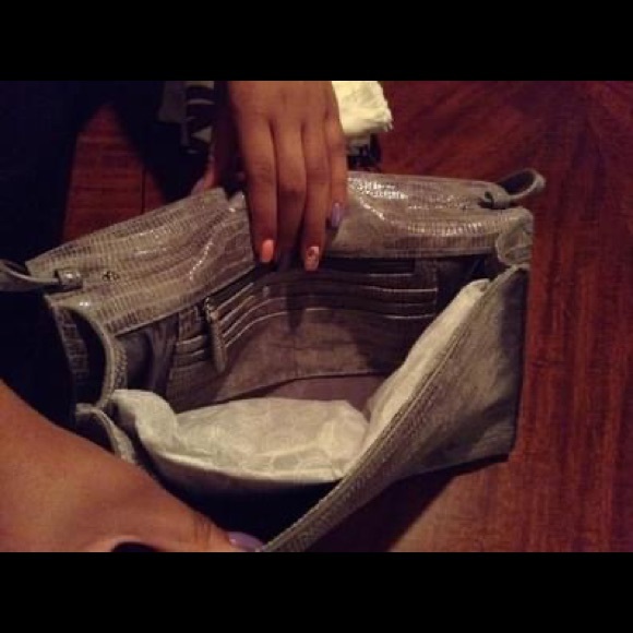 Michael Kors Leather Snake Print Clutch - Picture 7 of 12